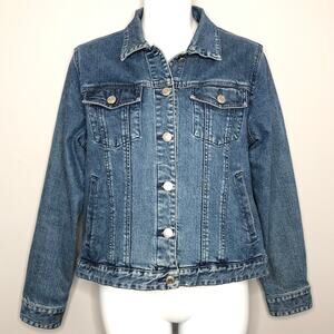 PENDLETON Denim Jacket Womens Size Small Jean Grunge Elevated Indie Downtown